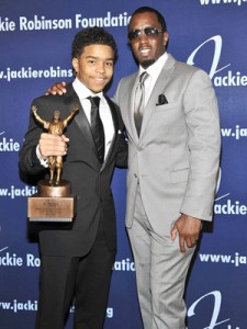 Justin Combs and Sean "Diddy" Combs