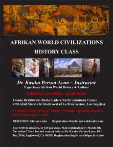 Class Flyer